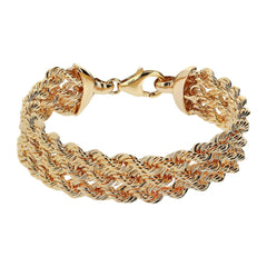 Etruscan Multi-Strand Maxi Chain Rope Bracelet