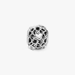 Charm Pandora Openwork Lucchetti d'Amore 790071C00