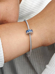 Pandora Clip Blue Mosaic