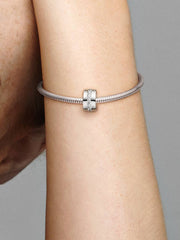 Pandora Clip Camino Luminoso Blanco