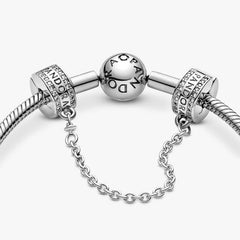 Catena Di Sicurezza Pandora Con Logo 792057CZ