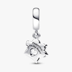 Pandora Sparkling Paw Print Dangle Charm 792247C01
