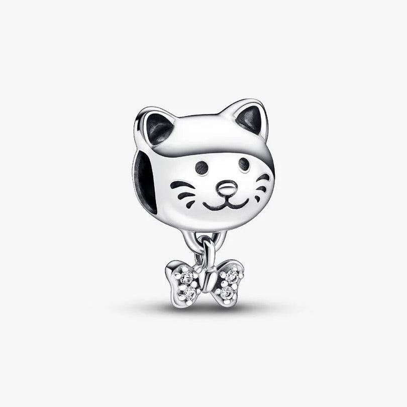 Charm Pandora Gattino Con Fiocco 792255C01