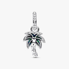 Pandora Charm Pendant Palm Tree Opal