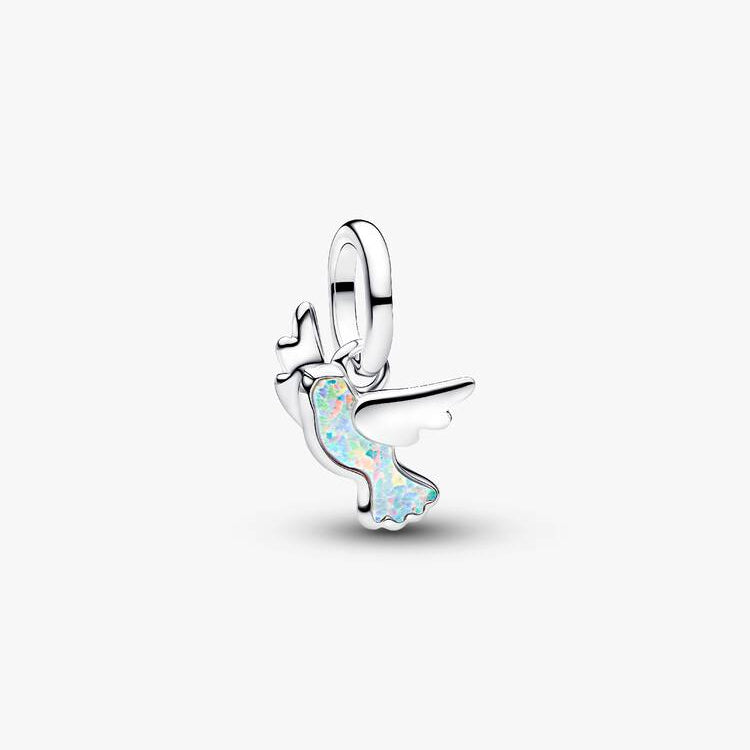 Charm Pandora Mini Pendente Colomba Bianca Pandora ME 794566C01