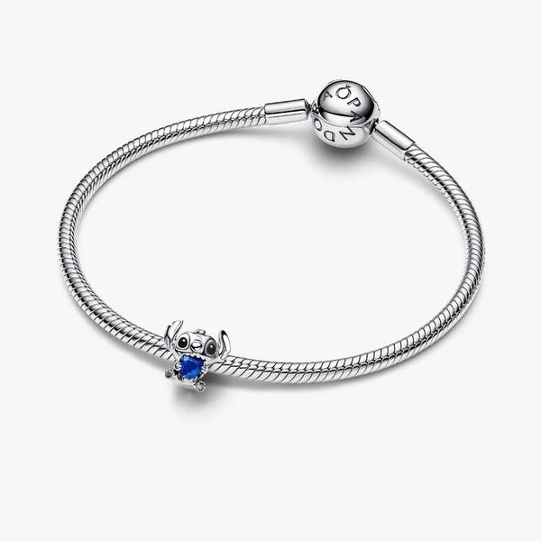 Charm Pandora Disney, Lilo & Stitch, Stitch Con Cuore Blu 794731C01