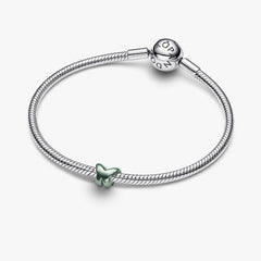 Mini Charm Pandora Farfalla Effetto Metallico Verde 794783C01