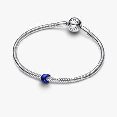 Mini Charm Pandora Luna Effetto Metallico Blu 794784C01