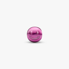 Mini Charm Pandora Smile Effetto Metallico Rosa 794815C01