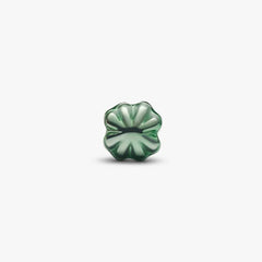 Mini Charm Pandora Quadrifoglio Effetto Metallico Verde 794817C01