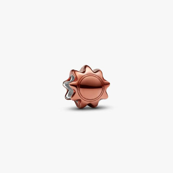Mini Charm Pandora Sole Effetto Metallico Arancione 794818C01