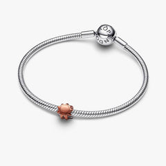 Mini Charm Pandora Sole Effetto Metallico Arancione 794818C01