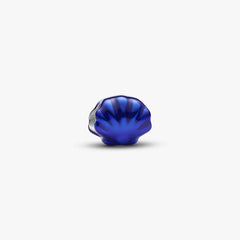 Mini Charm Pandora Conchiglia Effetto Metallico Blu 794898C01