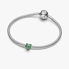 Mini Charm Pandora Gufo Effetto Metallico Verde 794900C01