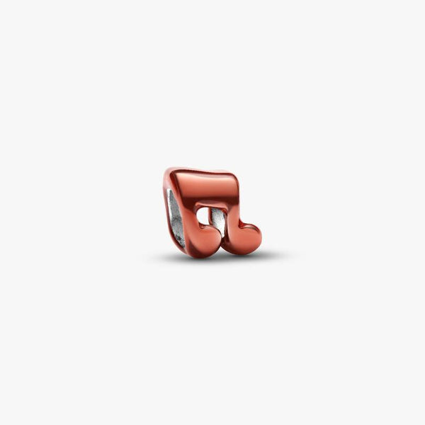 Mini Charm Pandora Nota Musicale Effetto Metallico Arancione 794902C01
