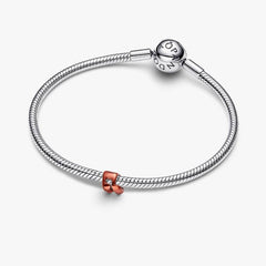 Mini Charm Pandora Nota Musicale Effetto Metallico Arancione 794902C01