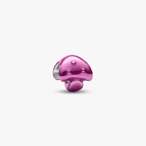 Mini Charm Pandora Fungo Effetto Metallico Rosa 794906C01