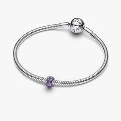 Mini Charm Pandora Infinito Effetto Metallico Viola 794909C01