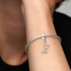 Pandora Charm Pendant Stethoscope Heart