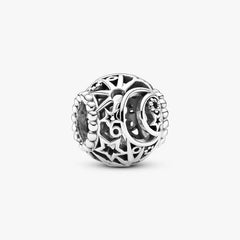 Pandora Openwork Sun, Stars and Moon Charm