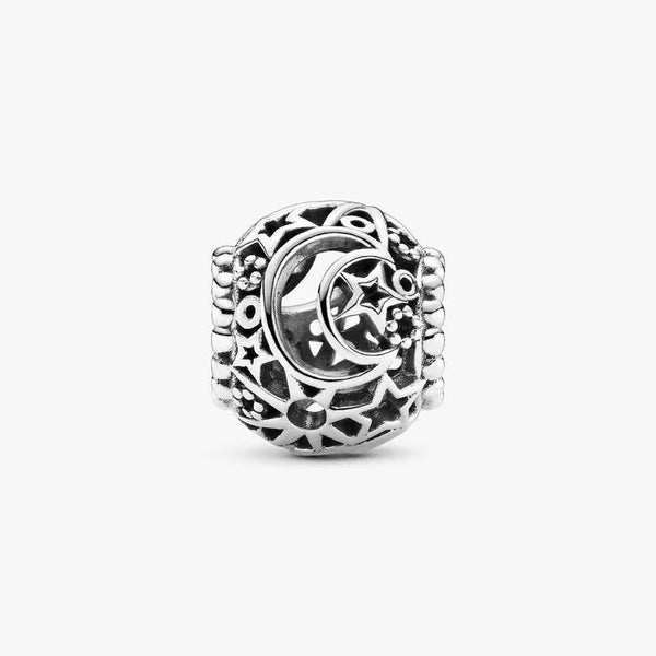 Charm Pandora Openwork Sole, Stelle E Luna 799183C00