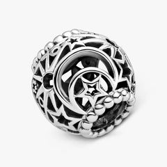 Pandora Openwork Sun, Stars and Moon Charm