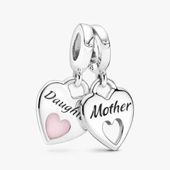 Charm Pandora Pendente Cuori Mamma E Figlia Divisibile 799187C01