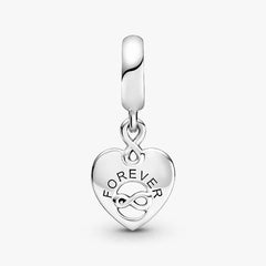 Charm Pandora Colgante Corazón Amigos para siempre