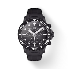 Orologio Tissot Seastar 1000 Cronografo cassa PVD T1204173705102