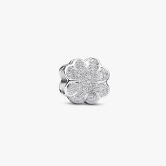 Mini Charm Pandora Quadrifoglio Effetto Diamantato 794047C00