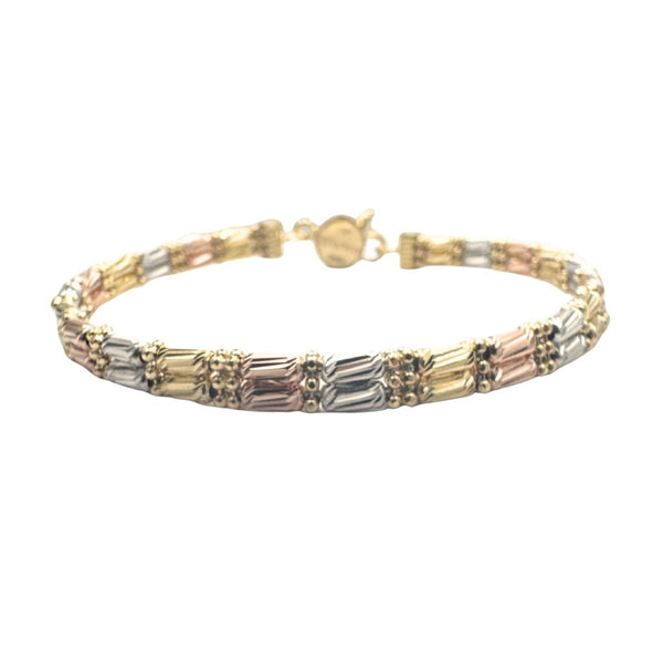 Bracciale Rigido Tre Ori in Oro 18 KT BRIGRET