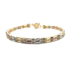 Bracciale Rigido Tre Ori in Oro 18 KT BRIGRET