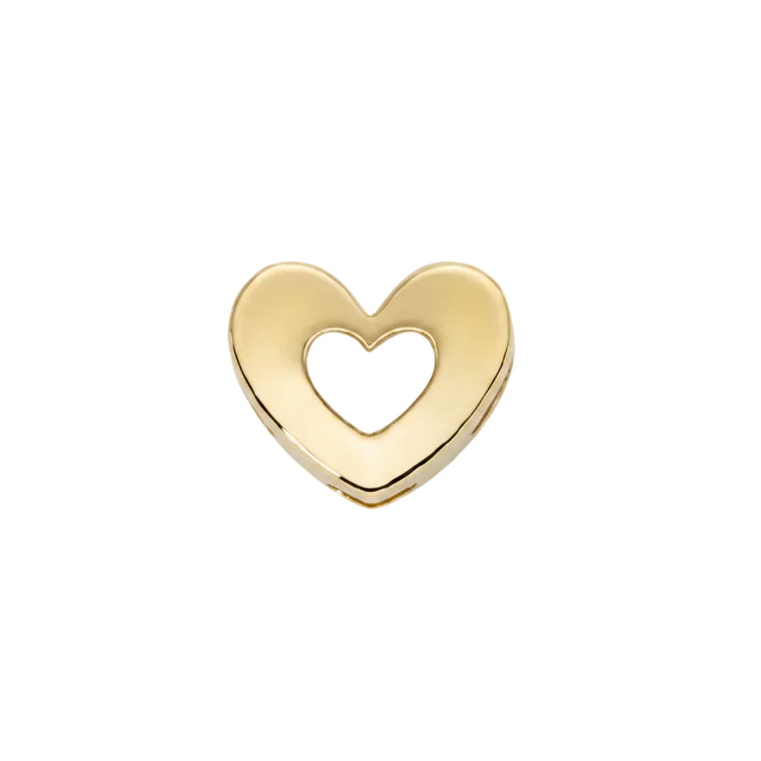 Charm Elements Yellow Gold Heart ECF11411