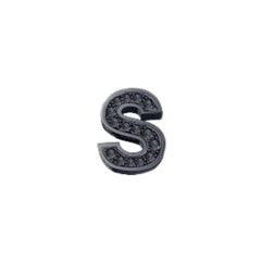 Elements Burnished Gold and Black Diamonds 0.02 ct Letter S DCHF7278S.002
