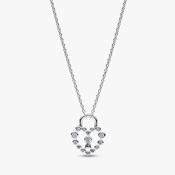 Collana Pandora Lucchetto Cuore Luminoso 394416C01-50