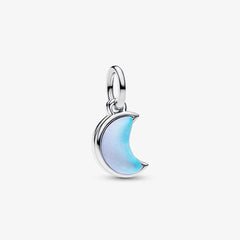 Charm Pandora con doble luna creciente "Te daría la luna"
