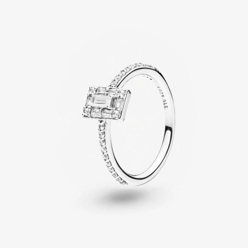 Pandora Shimmering Ice Ring 197541CZ
