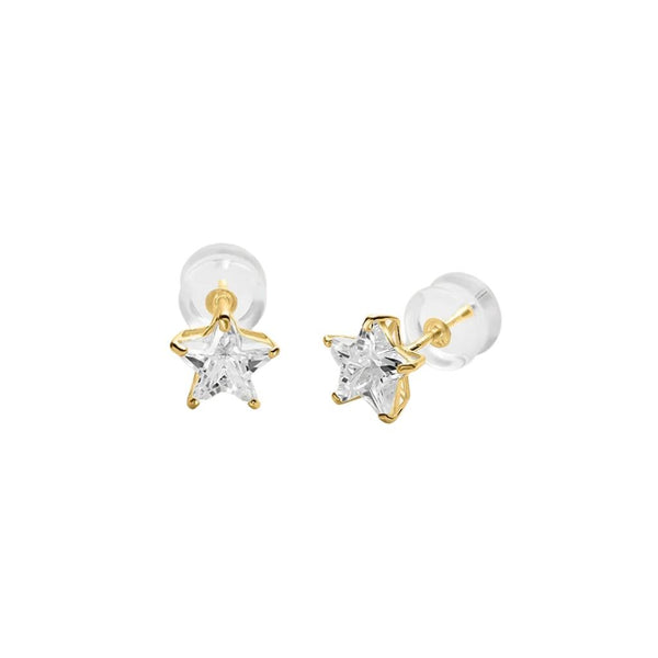 Orecchini Stroili Lobo Stella Bon Ton Oro Giallo 9 KT Cubic Zirconia 1418106