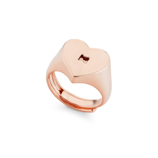 Anello Marcello Pane Chevalier Ovale Rosè