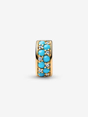 Pandora Ocean Clip 14k Gold Plating