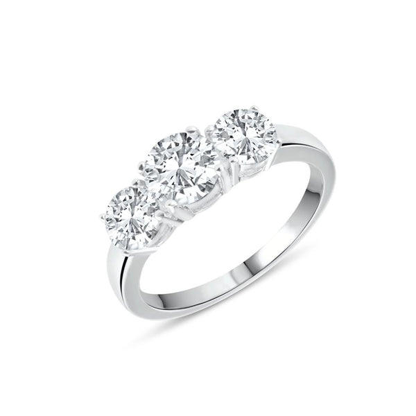 ANILLO TRILOGÍA DE PLATA 925