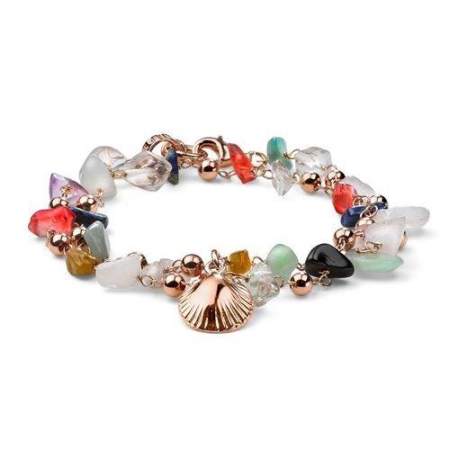 Bracciale Maria Cristina Sterling Soleil Argento Rosè e Pietre Mix