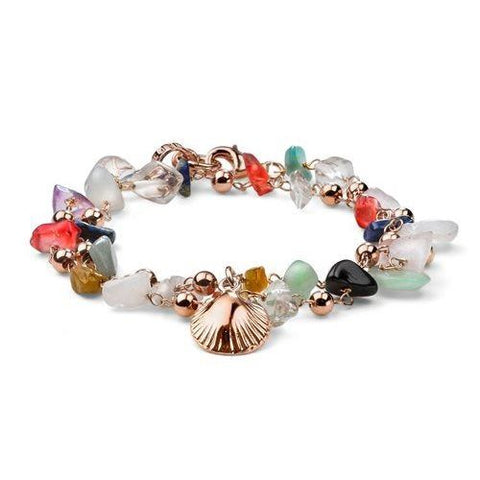 Bracciale Maria Cristina Sterling Soleil Argento Rosè e Pietre Mix