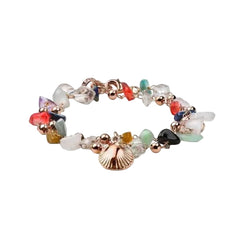 Maria Cristina Sterling Soleil Bracelet in Rose Silver and Mixed Stones