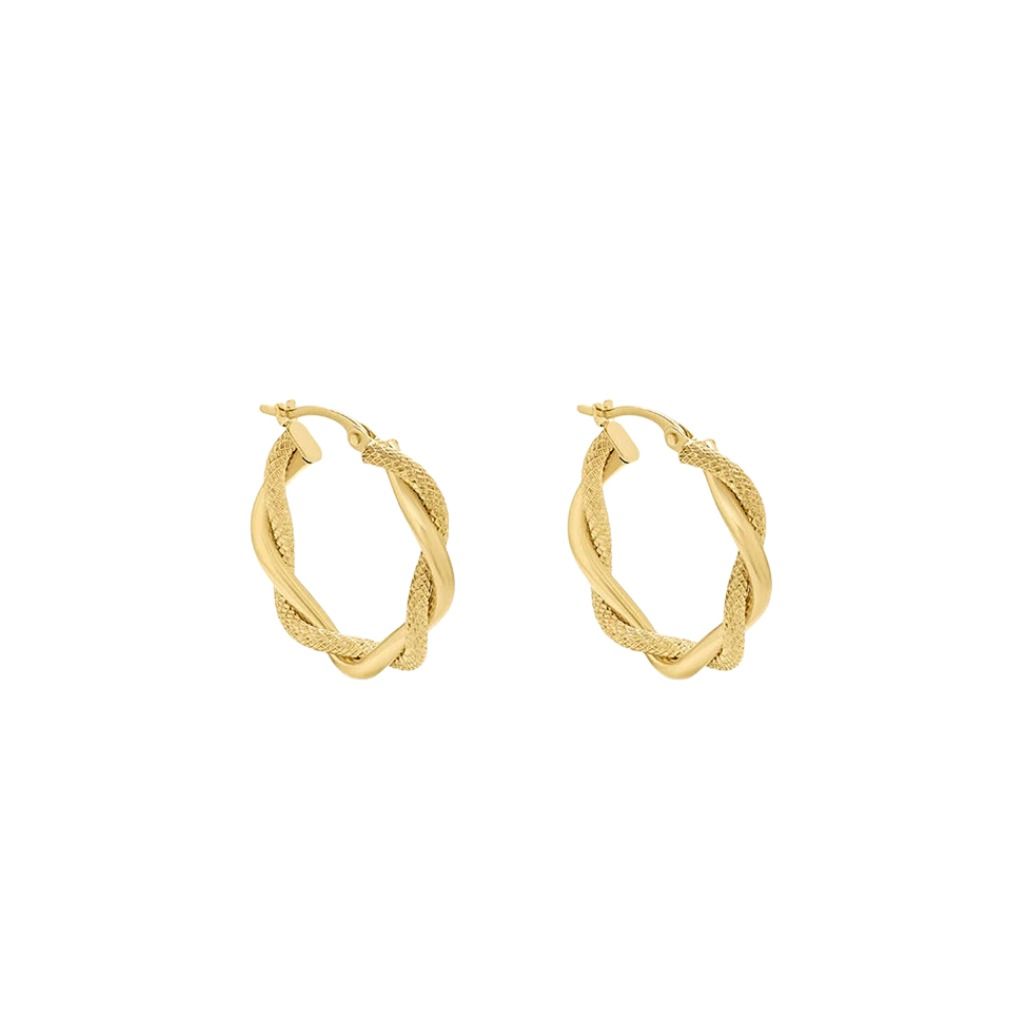 Orecchini Stroili A Cerchio Isabelle Oro Giallo 9 KT 15 mm 1429443