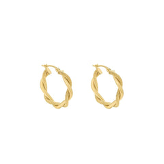 Orecchini Stroili A Cerchio Isabelle Oro Giallo 9 KT 15 mm 1429443