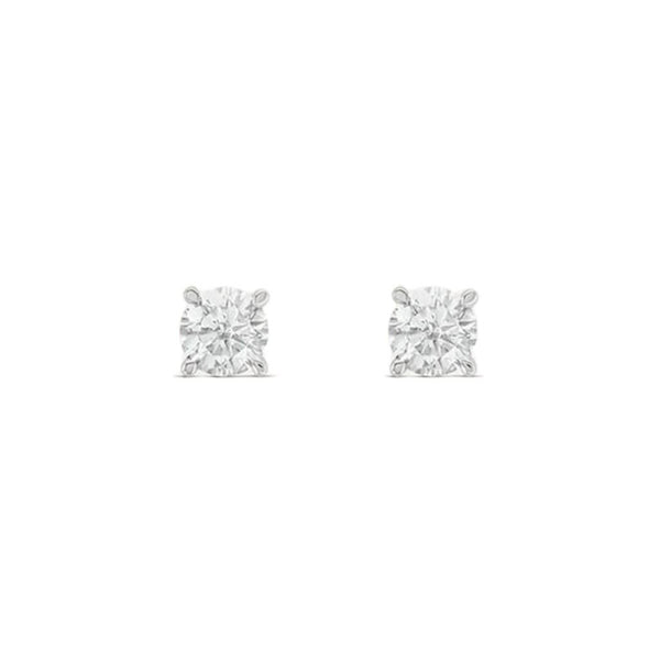 Orecchini Stroili Lobo Punto Luce Claire Oro Bianco 9 KT Cubic Zirconia 1412169