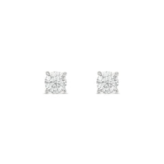 Stroili Ear Studs Claire White Gold 9 KT Cubic Zirconia 1412169