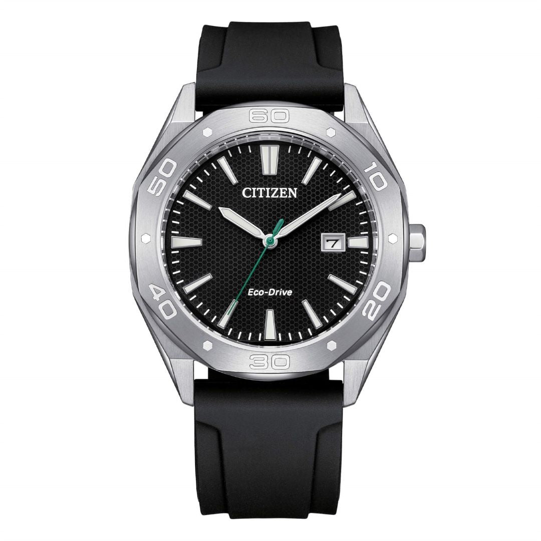 Orologio Citizen Da Uomo Active Con Quadrante Nero e Cinturino in Silicone