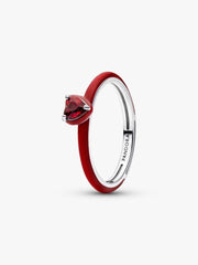 Anillo Pandora Corazón de Chakra Rojo Pandora ME